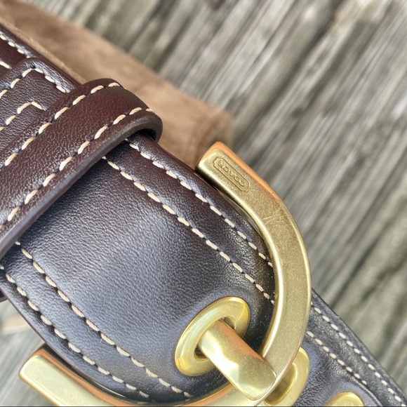 NWT Coach Soho Suede Small Hobo - Picture 5 of 7